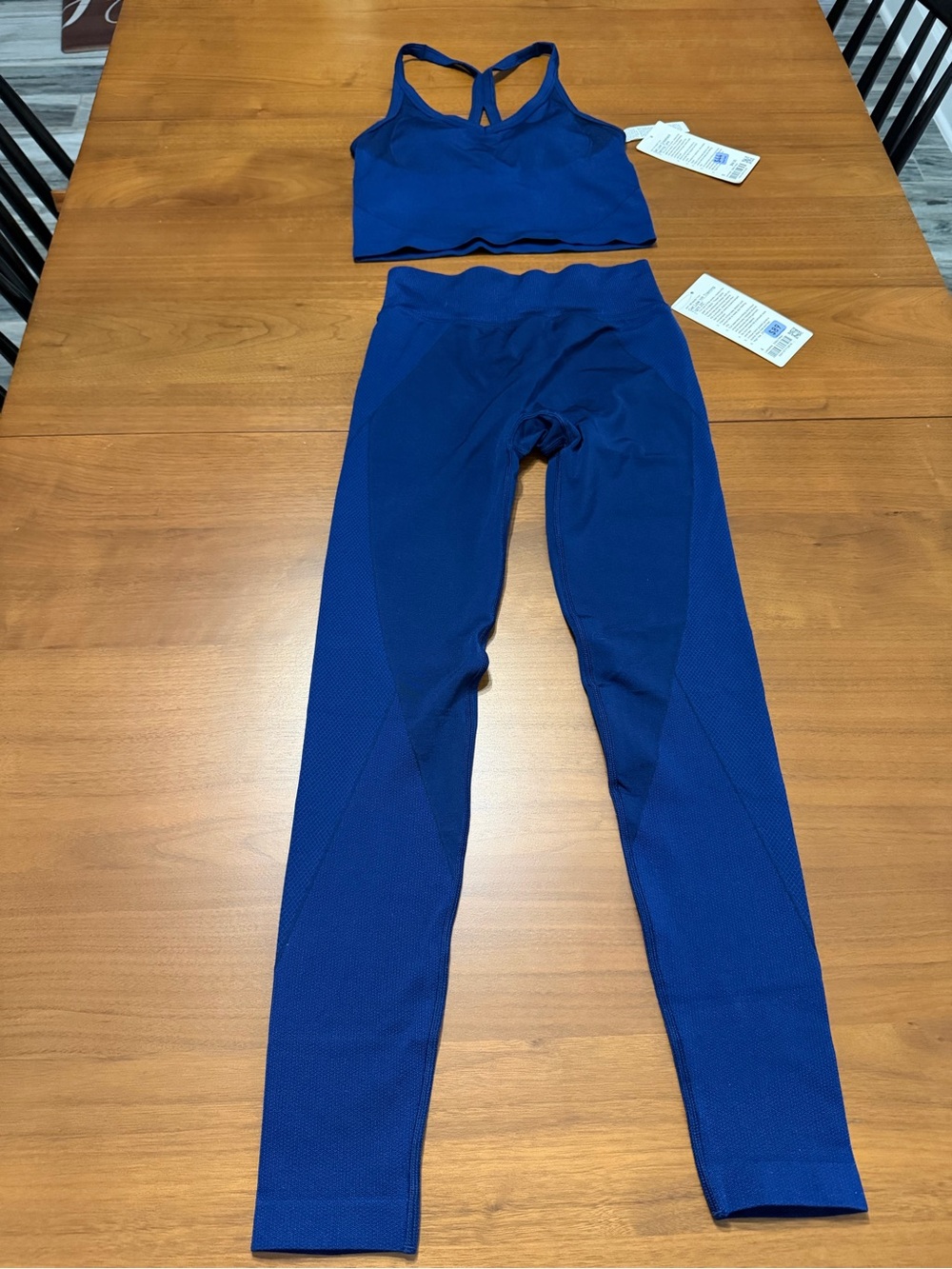 Lululemon set- Get Low Crossback Training tank and Get Low HR Training Tight 25”